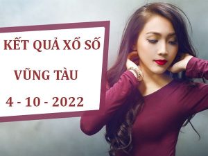 Phân tích KQSX Vũng Tàu ngày 4/10/2022 soi cầu lô đẹp thứ 3